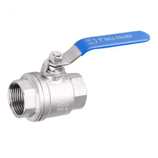 Stainless Steel 2PC Ball Valve 1000# RC/NPT Threaded