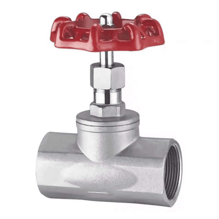 Stainless Steel Globe Valve 200# RC/NPT Threaded