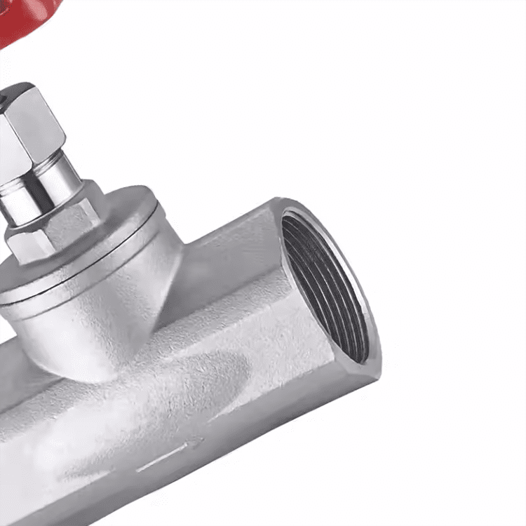 Stainless Steel Globe Valve 200# RC/NPT Threaded