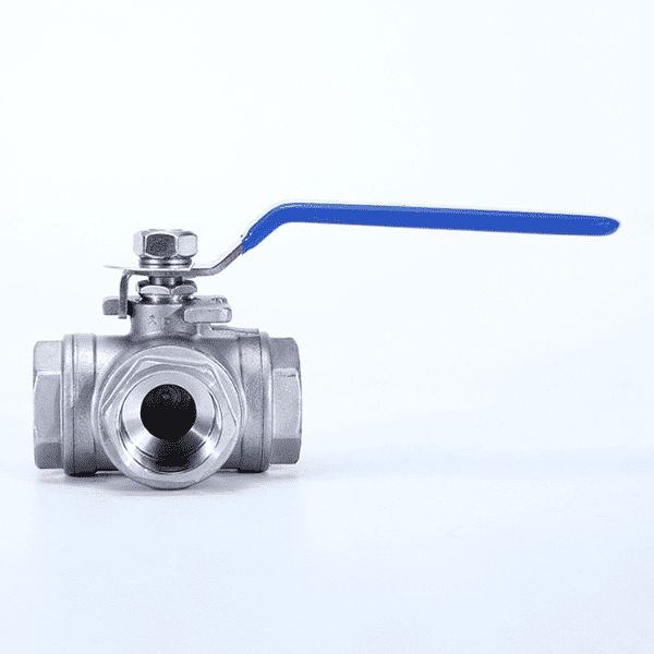 304 Stainless Steel Three-way Ball Valve