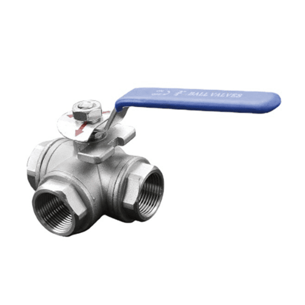 304 Stainless Steel Three-way Ball Valve