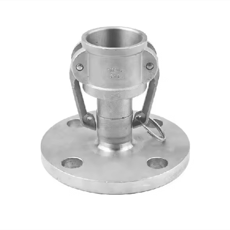 304 Stainless Steel Quick Coupling C Type With Flange