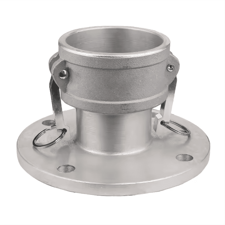 304 Stainless Steel Quick Coupling C Type With Flange