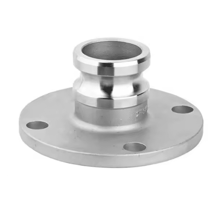 304 Stainless Steel Quick Coupling F Type With Flange